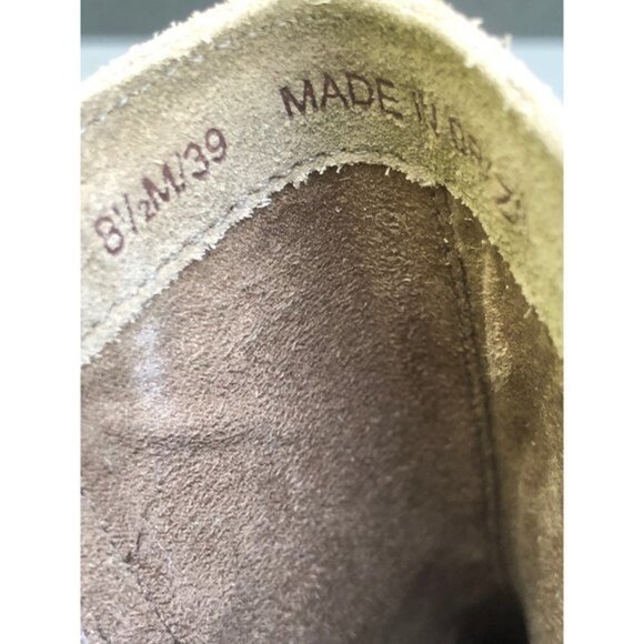 LOUISE ET CIE woman's Varsan Platform Chelsea Boot In Sandstorm Suede size 8.5 - Picture 6 of 7